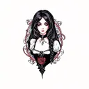 Alice Madness Returns tattoo design idea