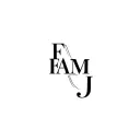 F A M C J letters overlapping each other one tattoo design idea