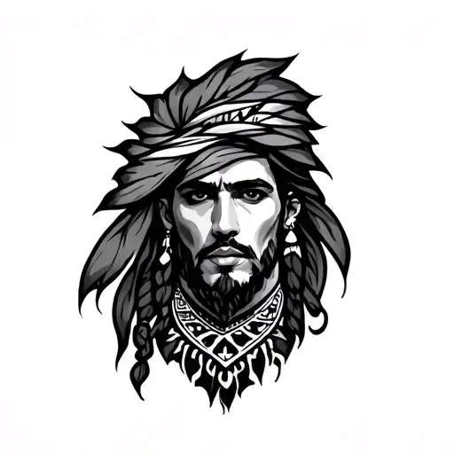 berber sleeve tattoo featuring tattoo design idea