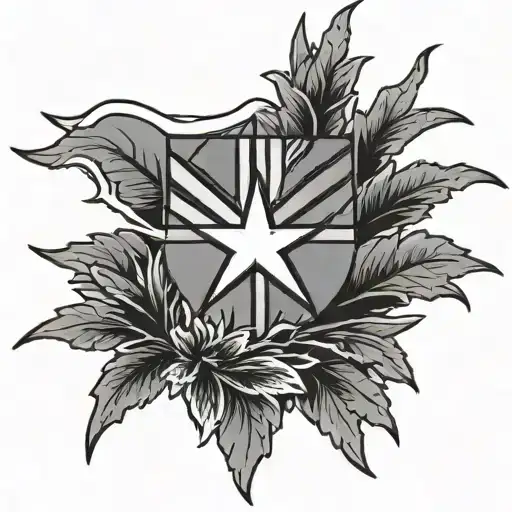 Arizona Flag tattoo design idea