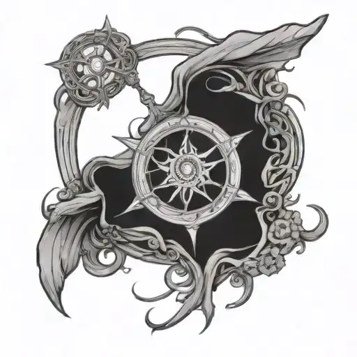 Wheel Of Time tattoo design idea