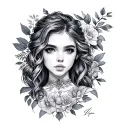 Isabelle tattoo design idea