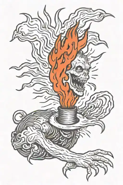 Stephen king firestarter tattoo design idea