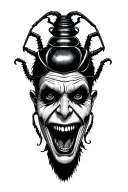 beetlejuice  tattoo design idea