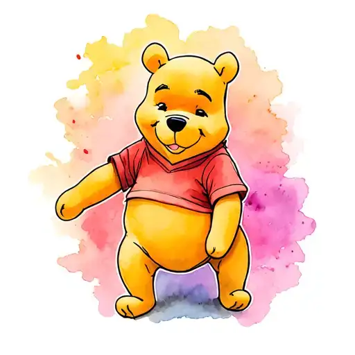 Winnie The Pooh tattoo design idea