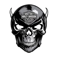 Harley Davidson tattoo design idea