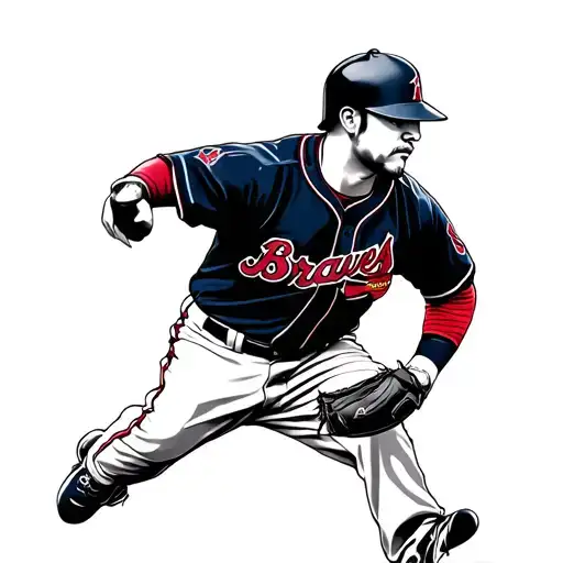 atlanta braves tattoo design idea