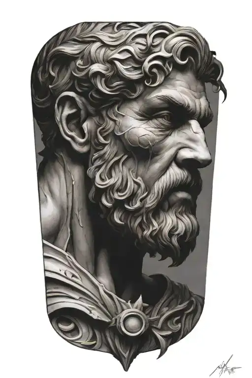 Hephaestus tattoo design idea