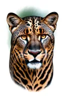 cougar tattoo design idea