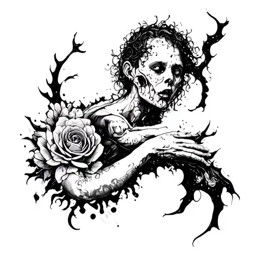 Schizophrenia tattoo design idea