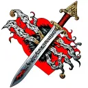 guts sword from berserk tattoo design idea