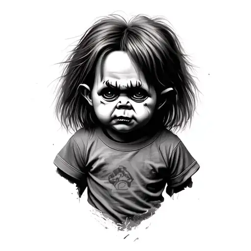 Chucky tattoo design idea