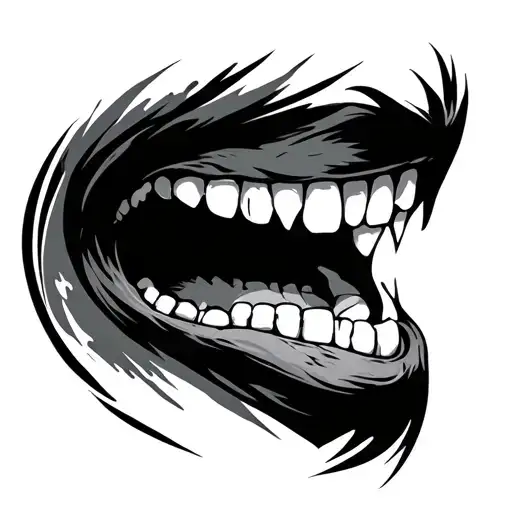 Bite Marks tattoo design idea