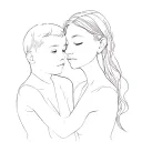 "Artem Alexander" mother of two sons Artem and Alexander tattoo design idea