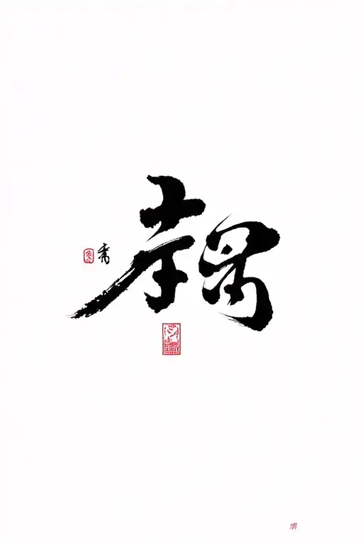 Kaizen Kanji tattoo design idea