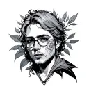 Loner tattoo design idea