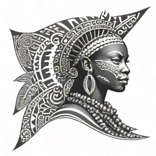african tribal tattoo tattoo design idea