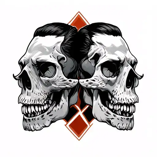 Name: Abon & Duke tattoo design idea