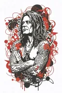 Ozzy osbourne tattoo design idea