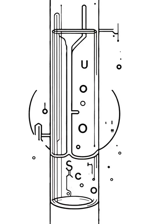 chemistry tattoo design idea