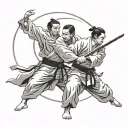 aikido tattoo design idea