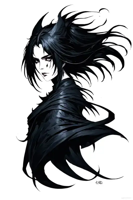 Ulquiorra tattoo design idea