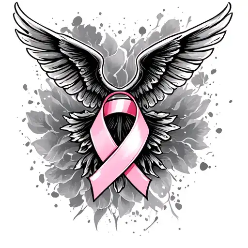 Breast Cancer tattoo design idea