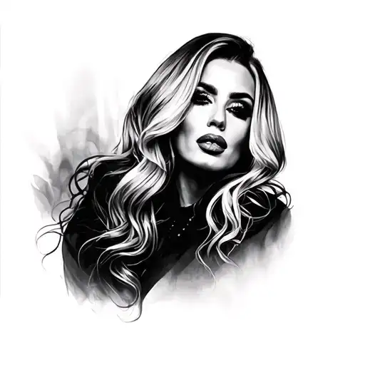 Lady Gaga tattoo design idea