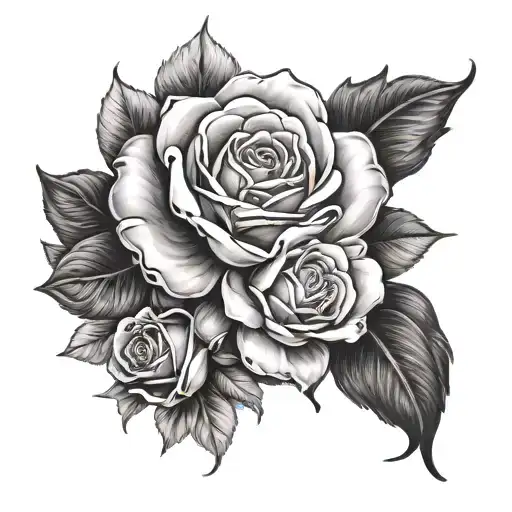 made in heaven tattoo design idea