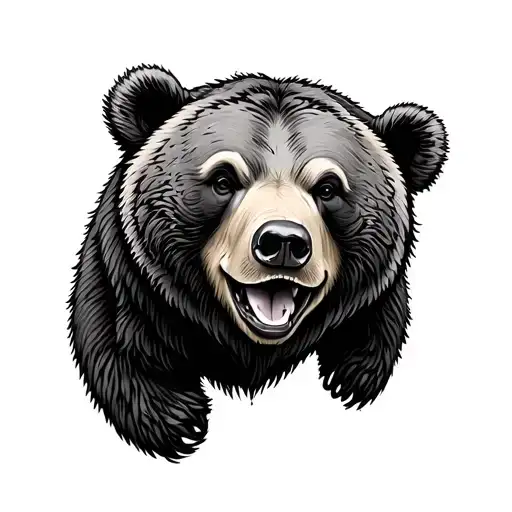 Mama Bear tattoo design idea