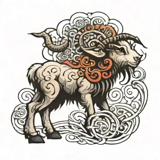 Lamb of God tattoo design idea