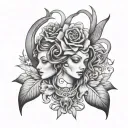 nyx tattoo design idea