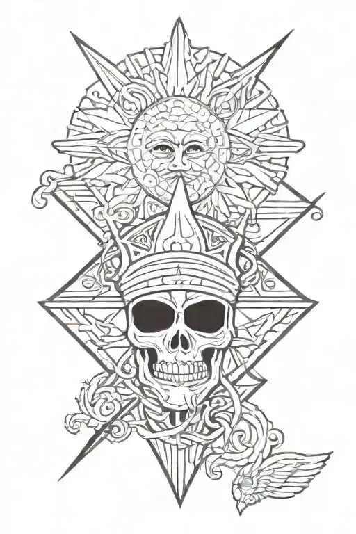 haitian independence tattoo design idea