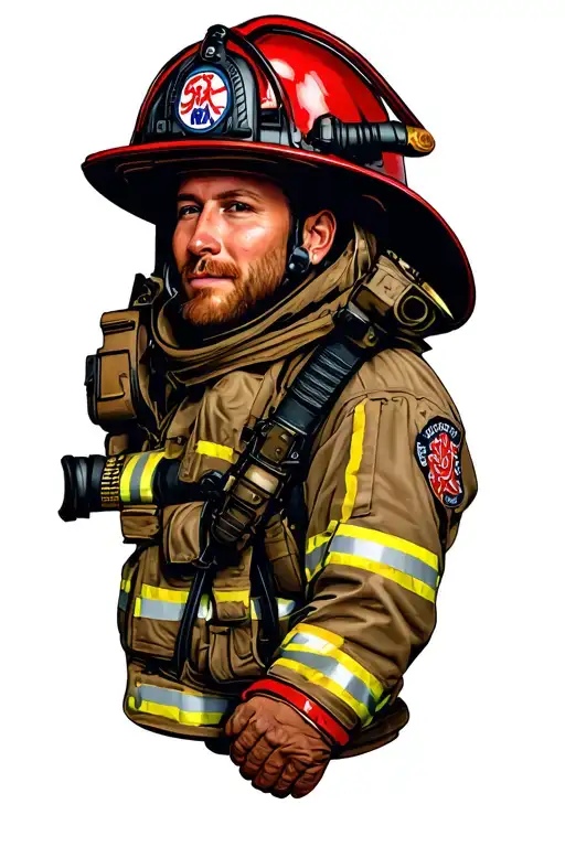 firefighter tribute tattoo tattoo design idea