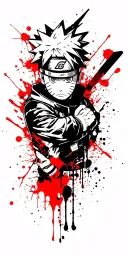 Naruto tattoo design idea