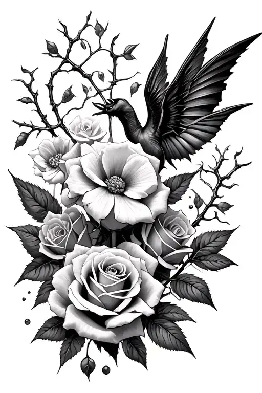 books, fantasy, IT, flowers in the attic, a court of thorns and roses, the ritual, Trueblood tattoo design idea