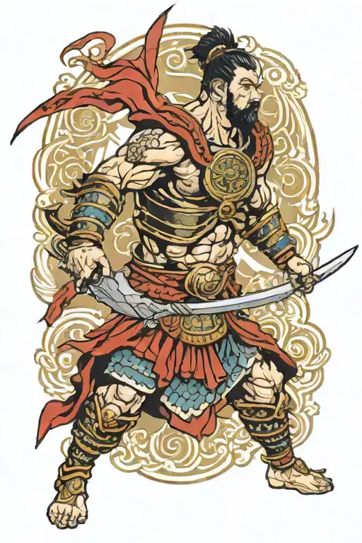 Sparta gladiator spartacus tattoo design idea