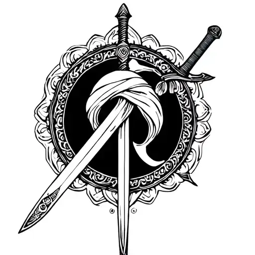 Punjabi sikh khanda sword tattoo tattoo design idea