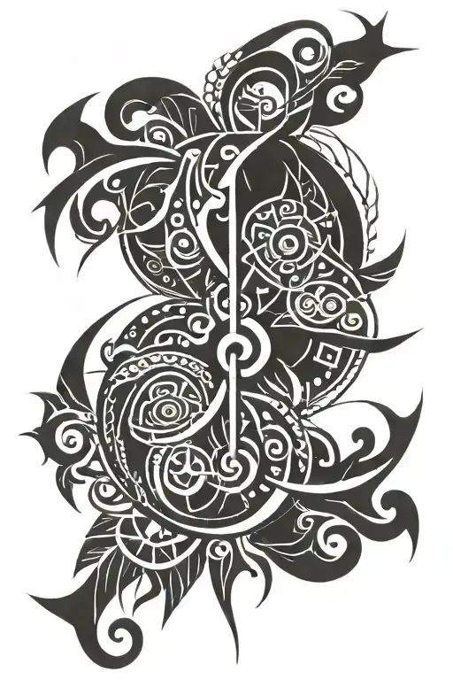 druid tattoo design idea