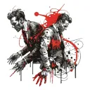 Jekyll and Hyde tattoo design idea