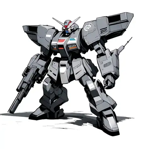 Gundam tattoo design idea