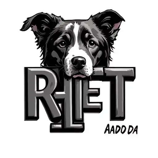 RHETT in Alphabet blocks ADA tattoo design idea