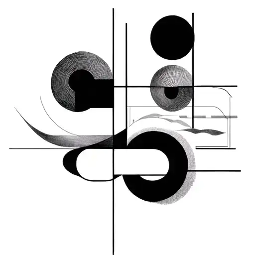 Bauhaus tattoo design idea