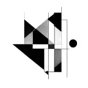 Bauhaus tattoo design idea