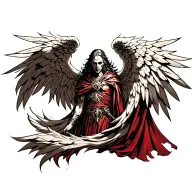 archangel uriel tattoo design idea
