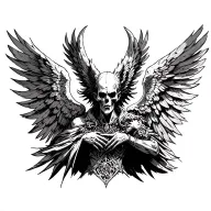 archangel uriel tattoo design idea