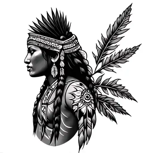 Choctaw tattoo design idea