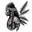 Choctaw tattoo design idea