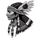 Choctaw tattoo design idea