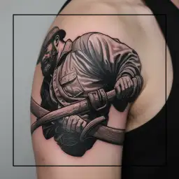 Lineman tattoo design idea